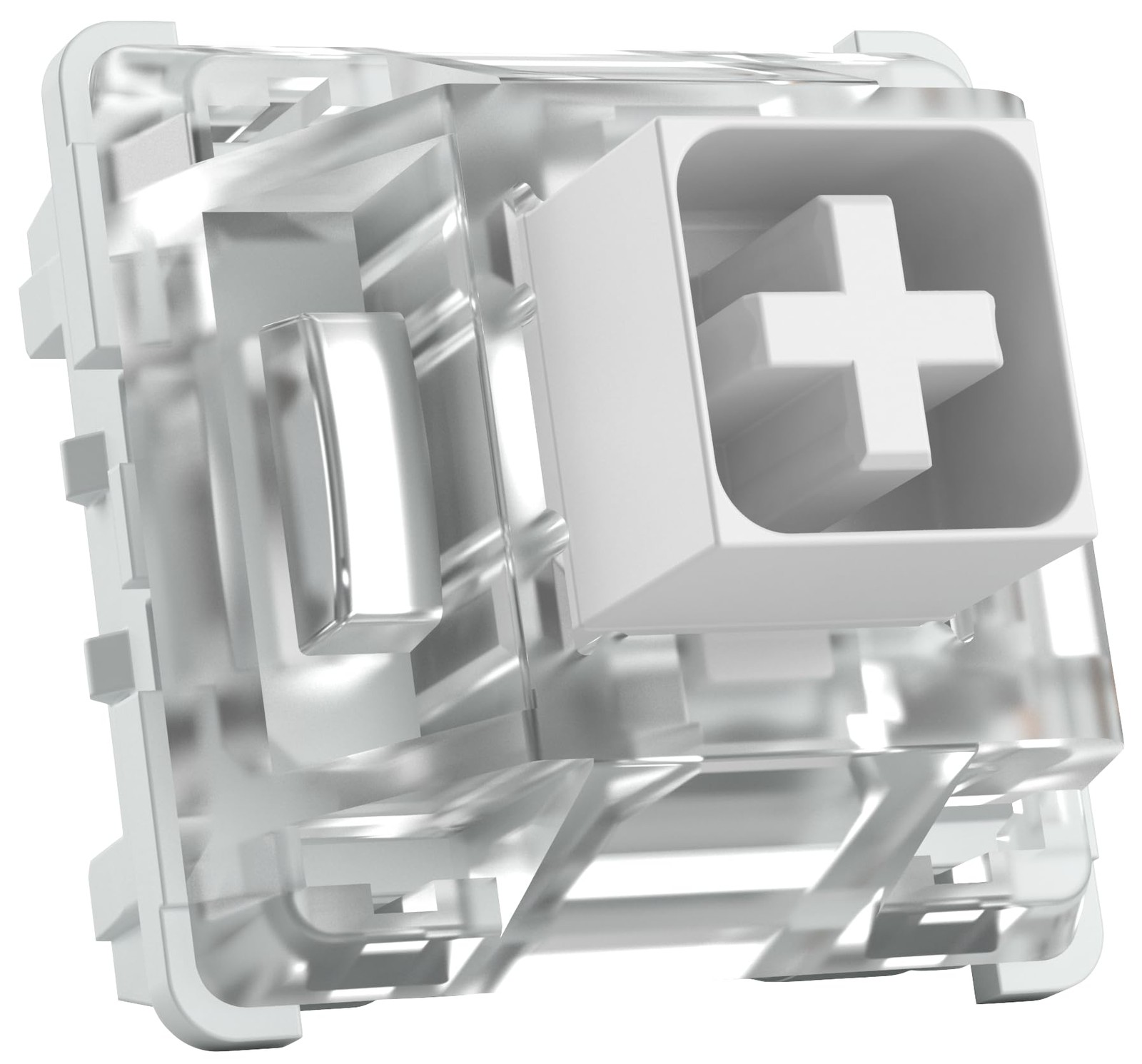 Kailh Box White Mechanical Keyboard Switches: Clicky 120-Pack for Enhanced Ga...