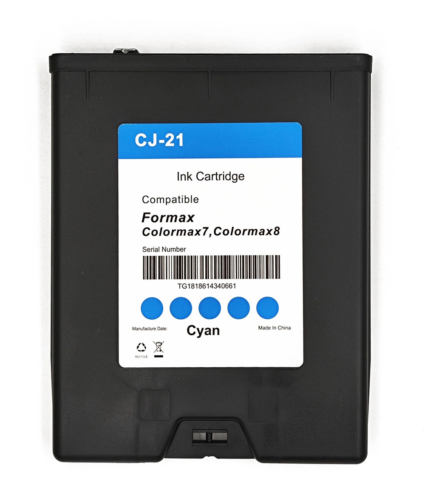 CJ-24 250-ML COLOORMAX7 COLORMAX8 Envelope printer High quality ink cartridge