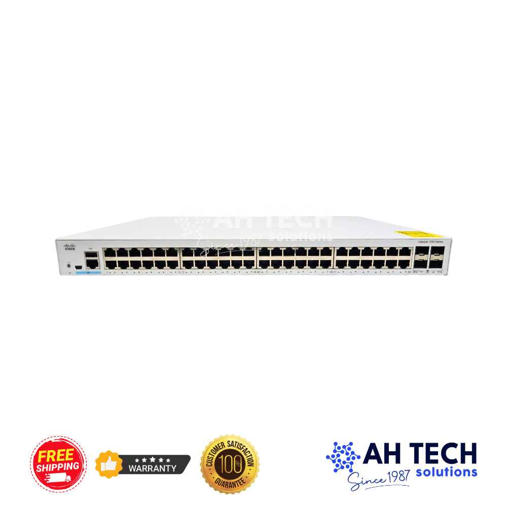 Cisco Catalyst C1000-48T-4G-L – 48-Port Gigabit Managed Layer 2 Switch