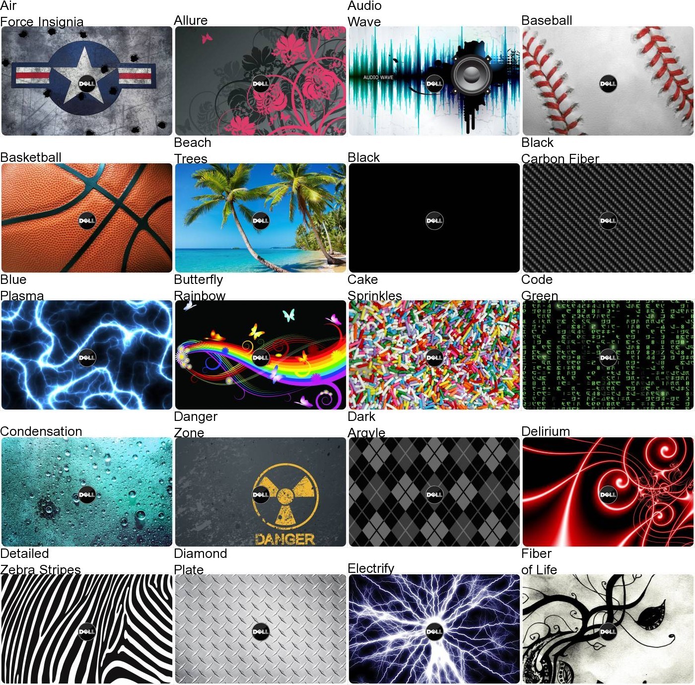 Choose Any 1 Vinyl Sticker/Skin for Dell Latitude E6520 Laptop Lid-Free Shipping