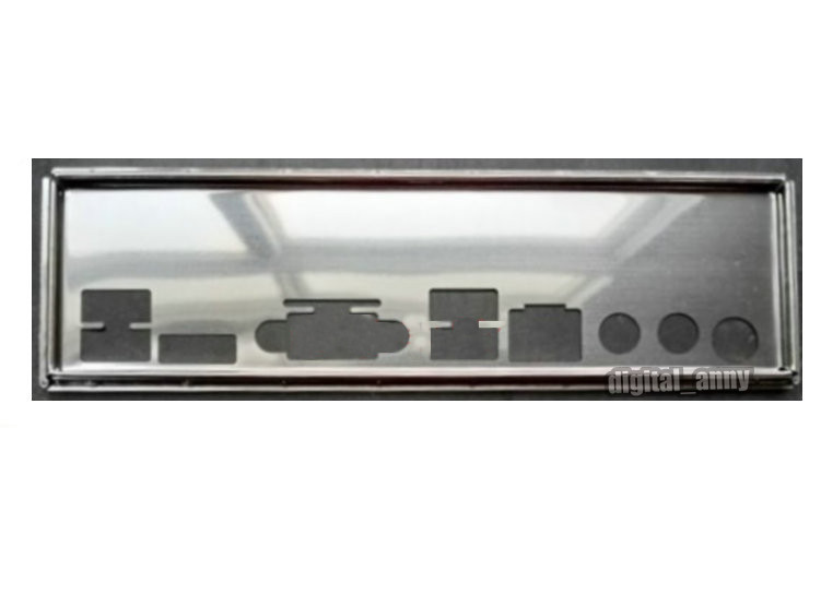 OEM I/O Shield For ITX-M100-218 VER1.5 Motherboard Backplate IO