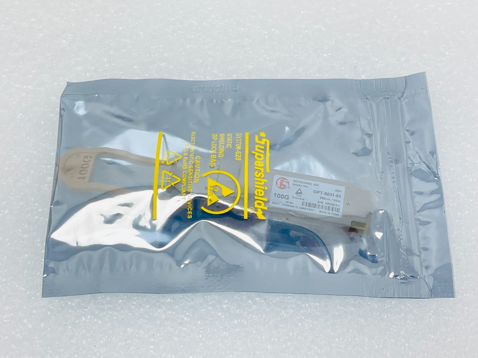 F5 Networks OPT-0031-01 compatible F5-UPG-QSFP28-SR4 100GBASE-SR4 100m MPO MMF