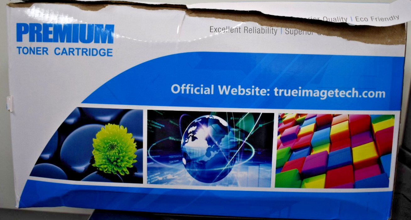 OPEN BOX-True Image Premium Toner Cartridge 4-Pack Compatible For 410A TICF410A