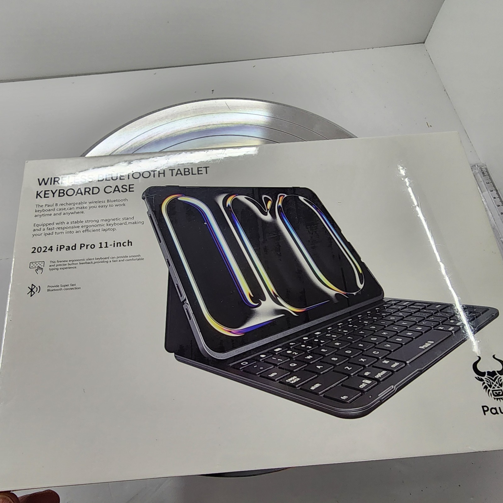iPad Pro 11 Detachable Keyboard Paul B Keyboard Case for  (M5 M4 2025 2024),