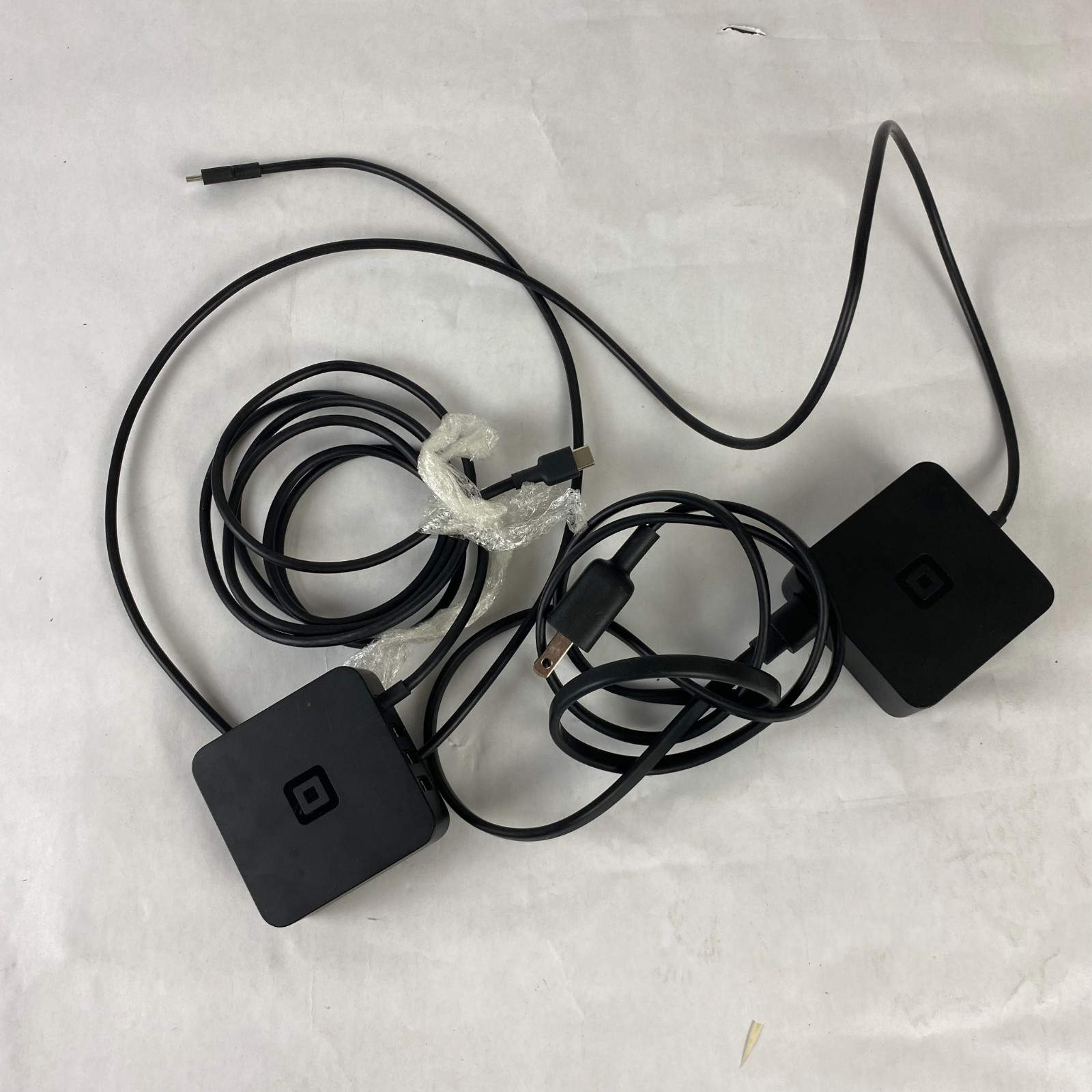 Square SHD3-02 + SWJ2-01 3 PORT USB C Hub Power Adapter Block