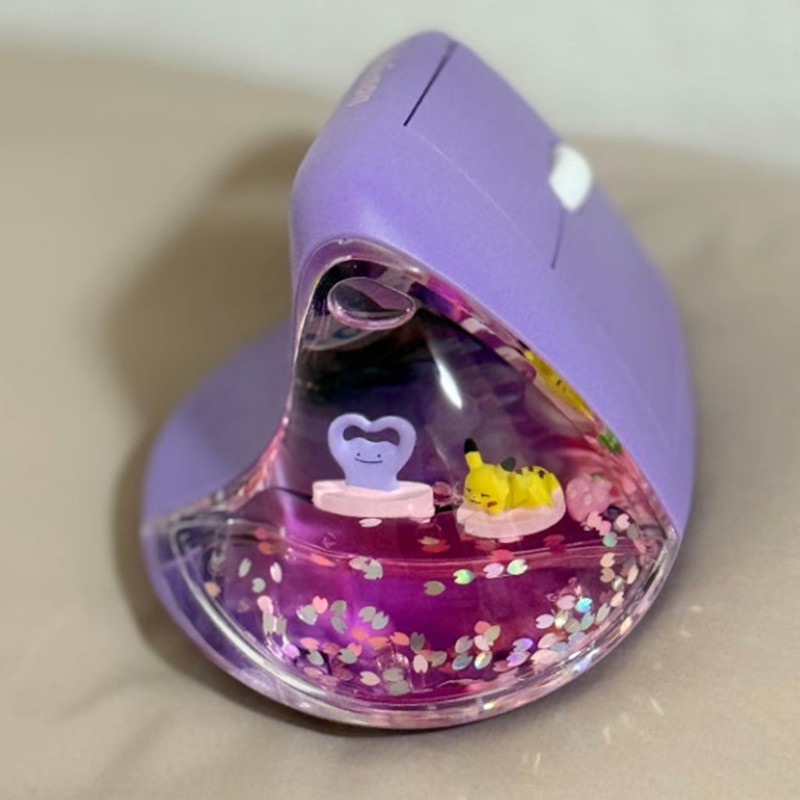 Pokemon Ditto Metamong Ergonomic Vertical Wireless BT Mouse Korea Official