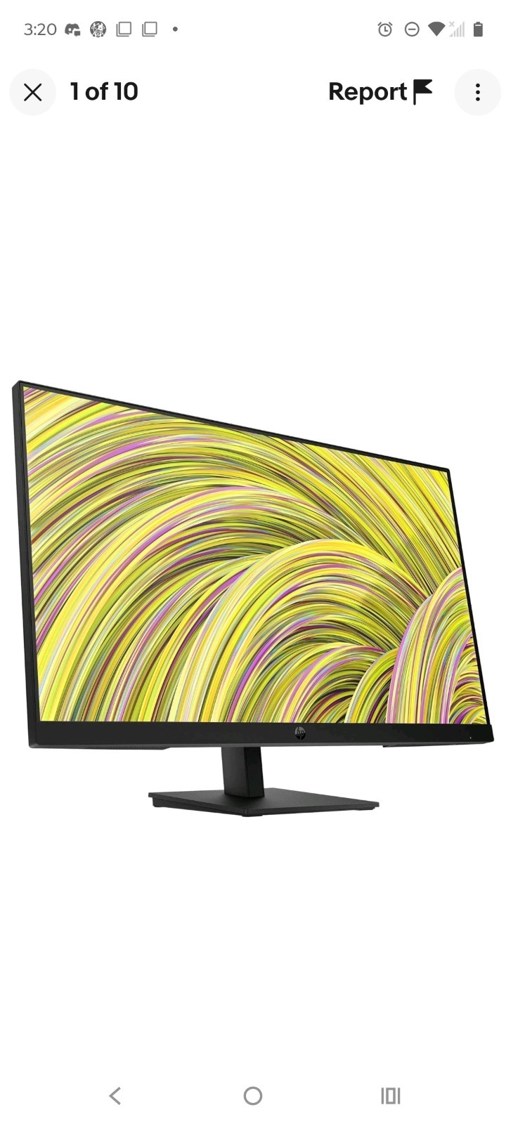 HP P27H G5 27" FHD 1920x1080 IPS LED Monitor HDMI VGA (D-Sub) NEW IN BOX SEALED