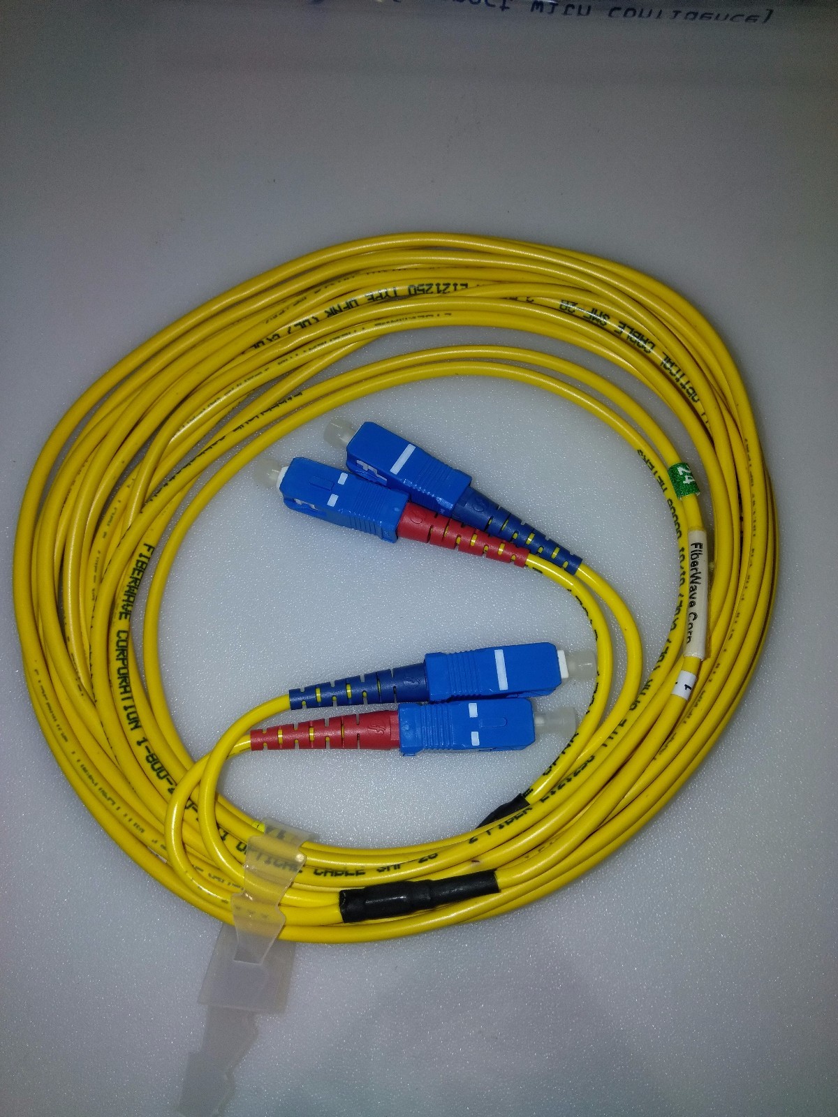 Fiberwave fiber optic cable 2.0 sc-sc sm Dual 5m