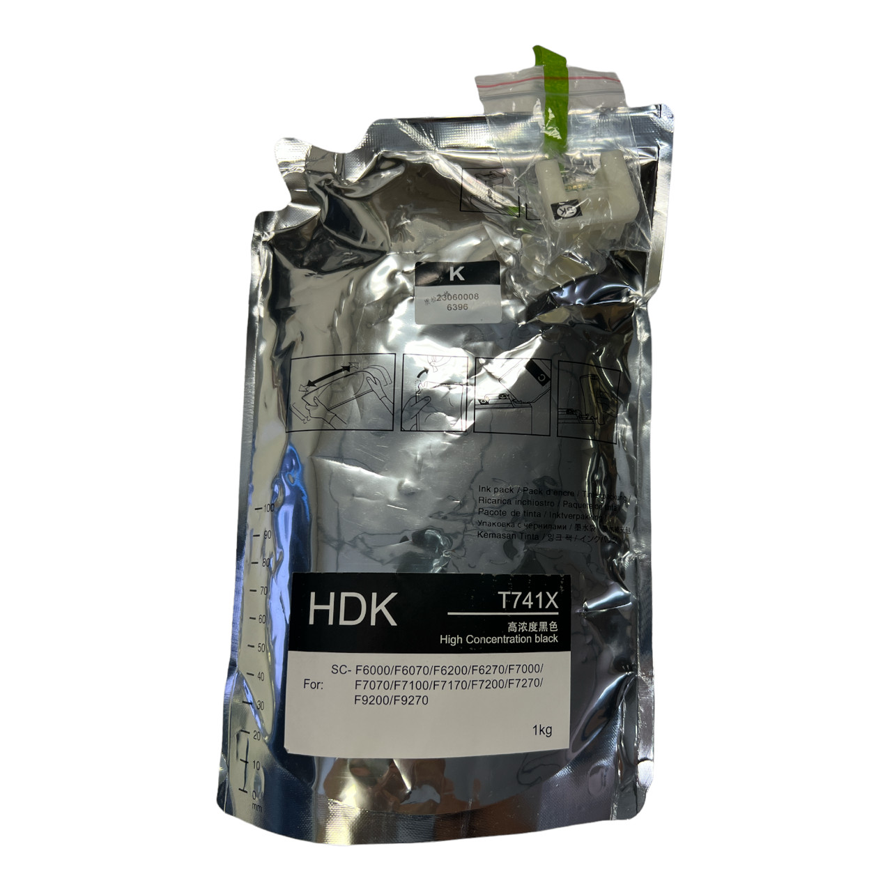 1000ml Black Dye Sublimation Ink Fit for Epson SureColor F6200 F7200 F9200 F9370