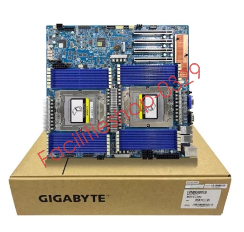 1PCS Gigabyte MZ73-LM2 Gen5 motherboard supports AMD EPYC 9005 SP5 DP up to 500W