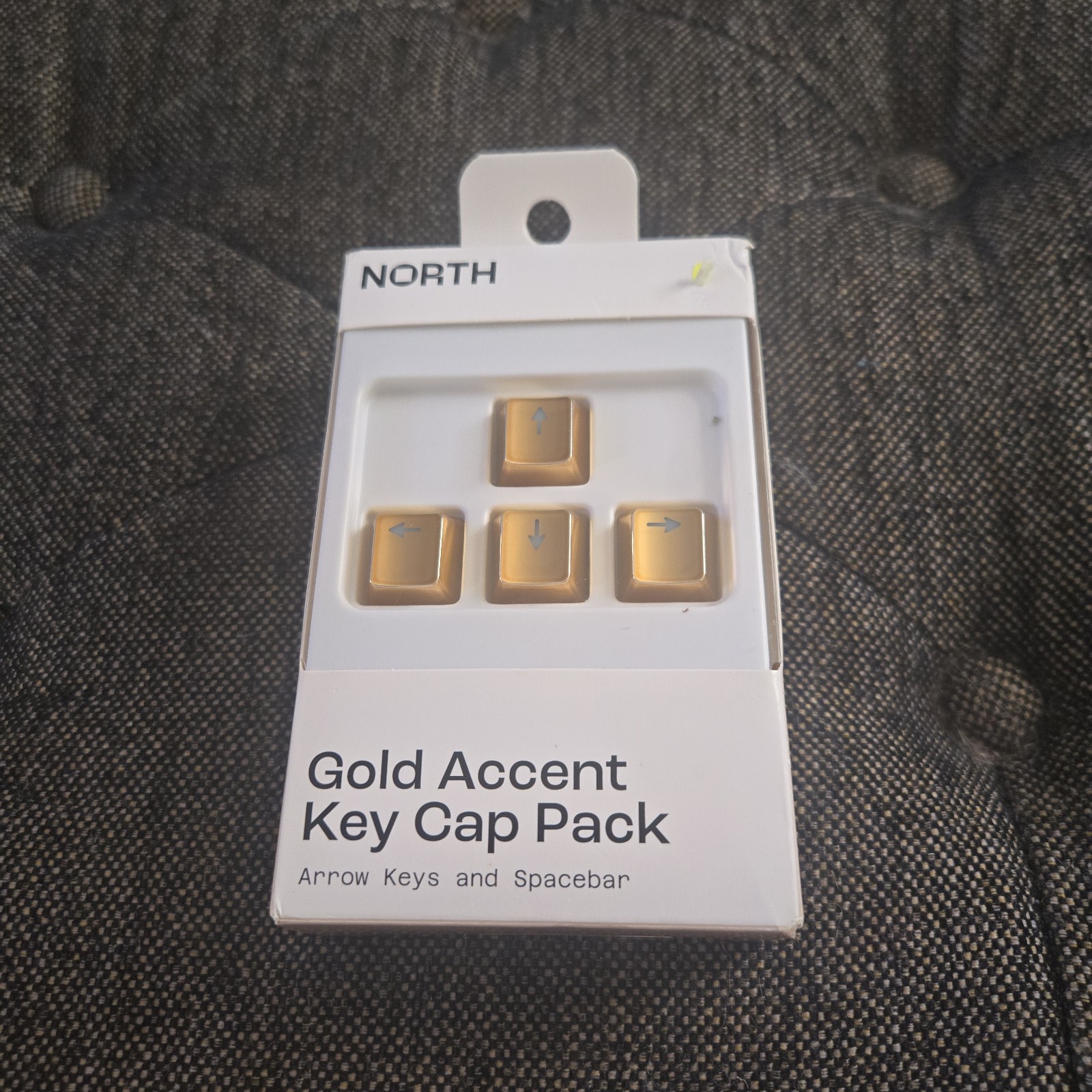 North Key Cap Pack Gold Accent Figural PVC Computer Keyboard & Mouse Accessories
