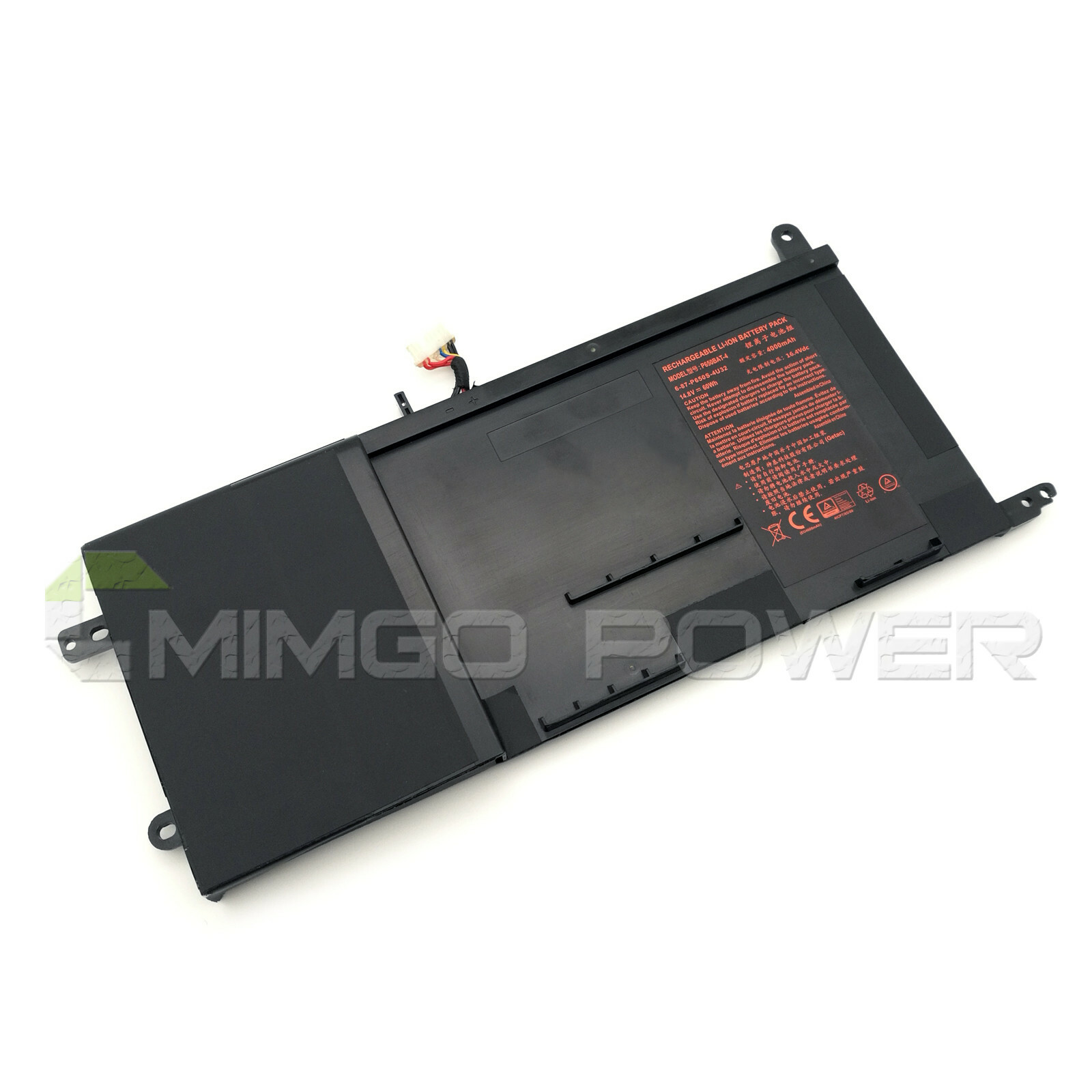 New Genuine P650BAT-4 Battery for Clevo P650SA P650SE P651SG Sager NP8650 NP8651