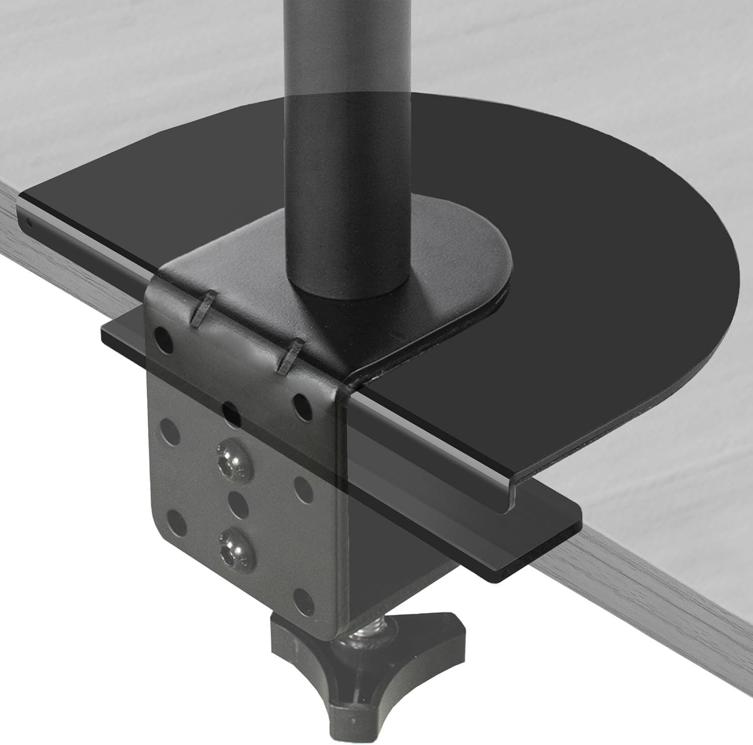 VIVO Steel Reinforcement Bracket Mount Plate for Thin, Glass, and Other Fragile