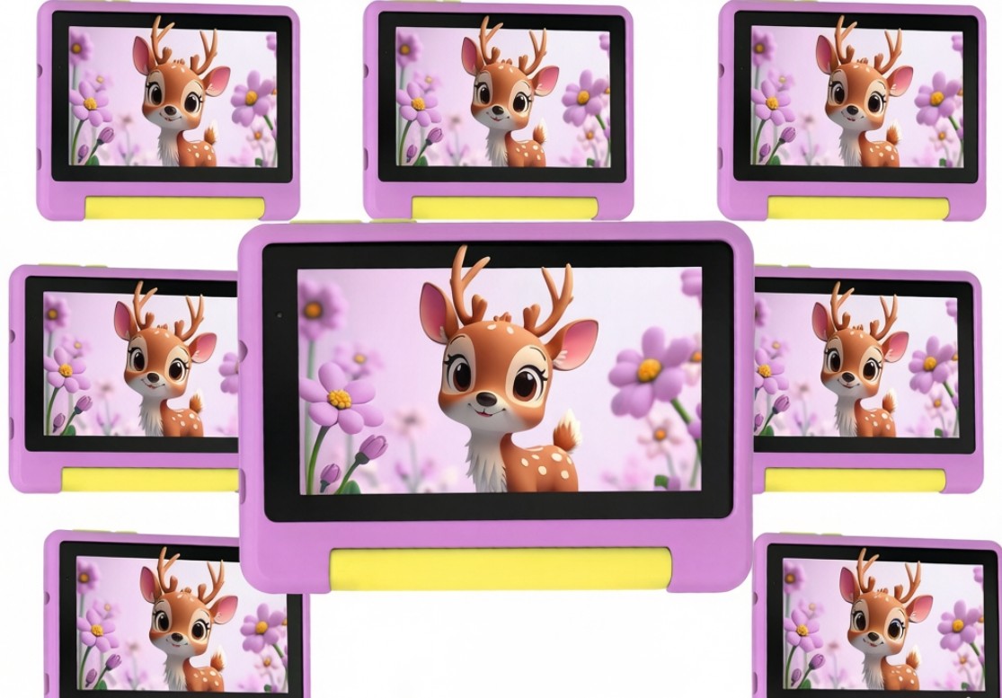 10PCS 7 inch Kids Tablet Android 13, 8GB RAM 64GB ROM Parental Control Education