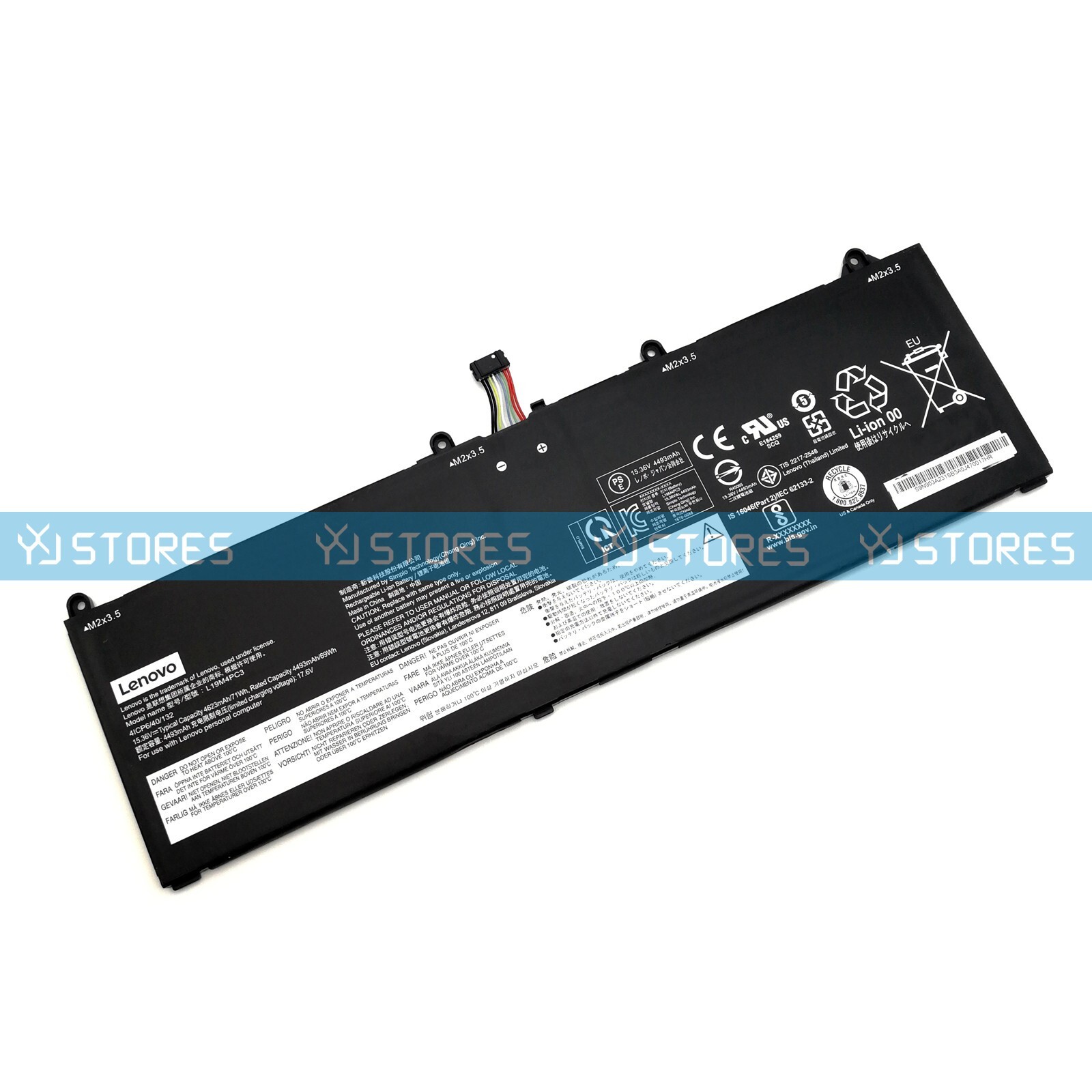 Genuine L19C4PC3 L19M4PC3 Battery for Lenovo Legion 7-15ARH5 7-15IMH5 S7-15IMH5