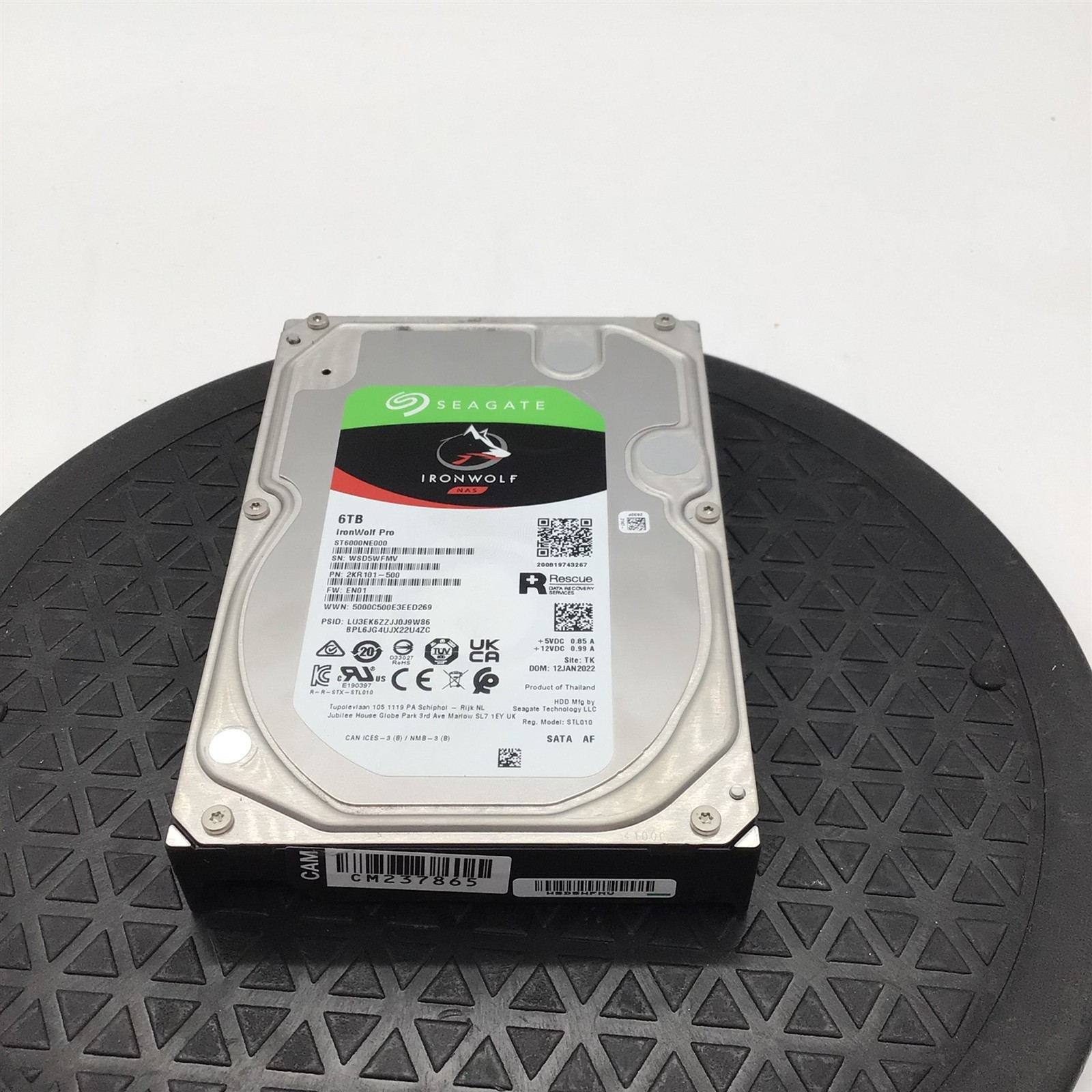 Seagate IronWolf Pro ST6000NE000 6TB 3.5" SATA 7200 RPM NAS 256MB Hard Drive