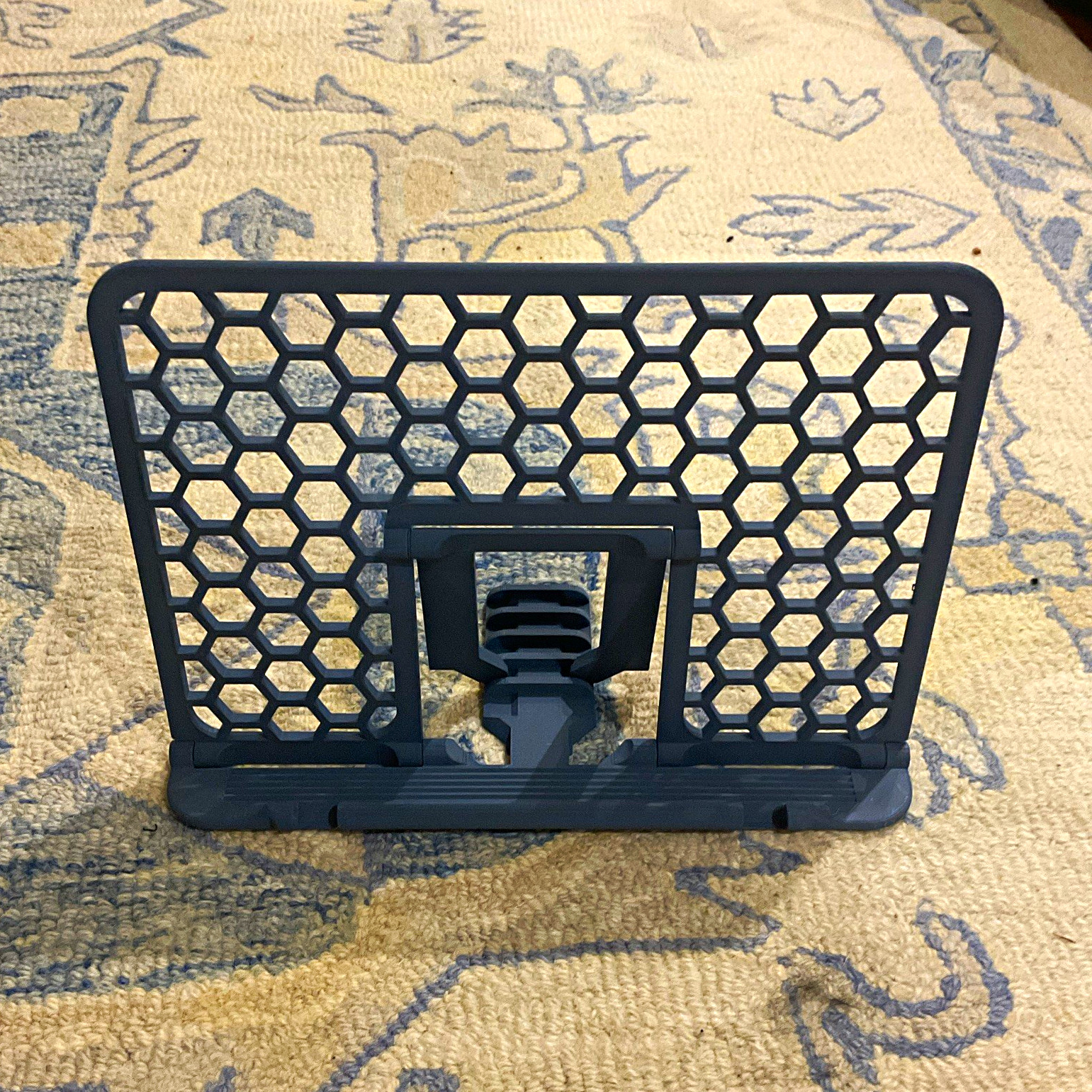 3D Printed Adjustable Honeycomb Tablet Stand , Plastic, Universal Compatible