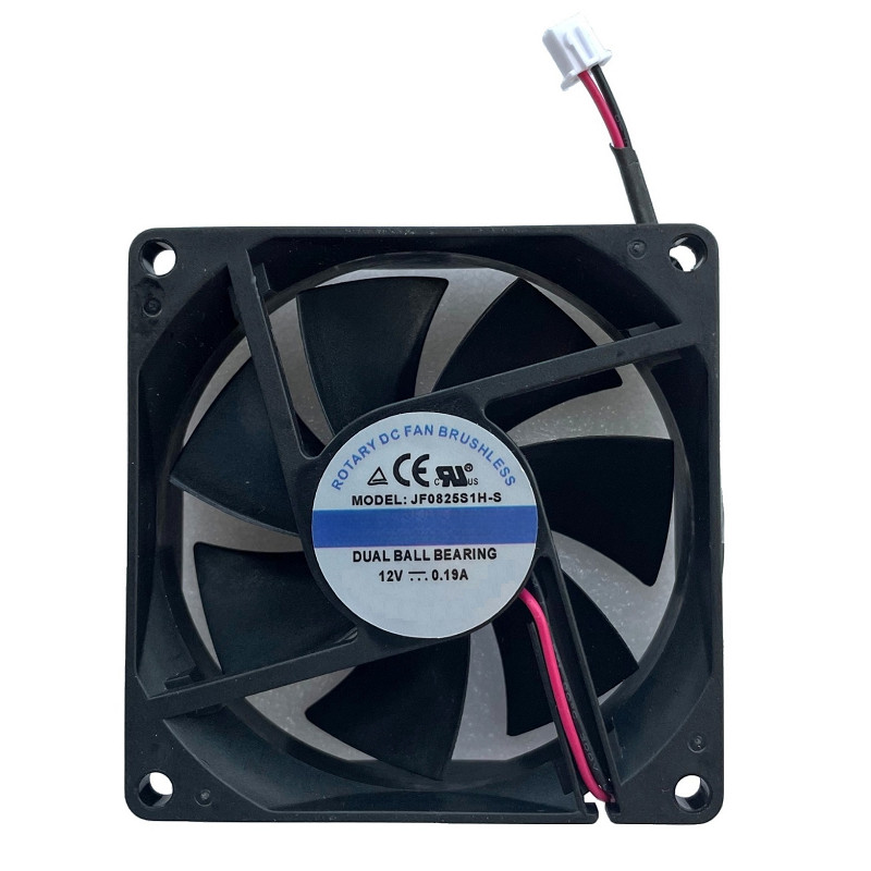 For JAMICON JF0825S1H-S 12V 0.19A 80*80*25mm Chassis Cooling Fan 2-wire