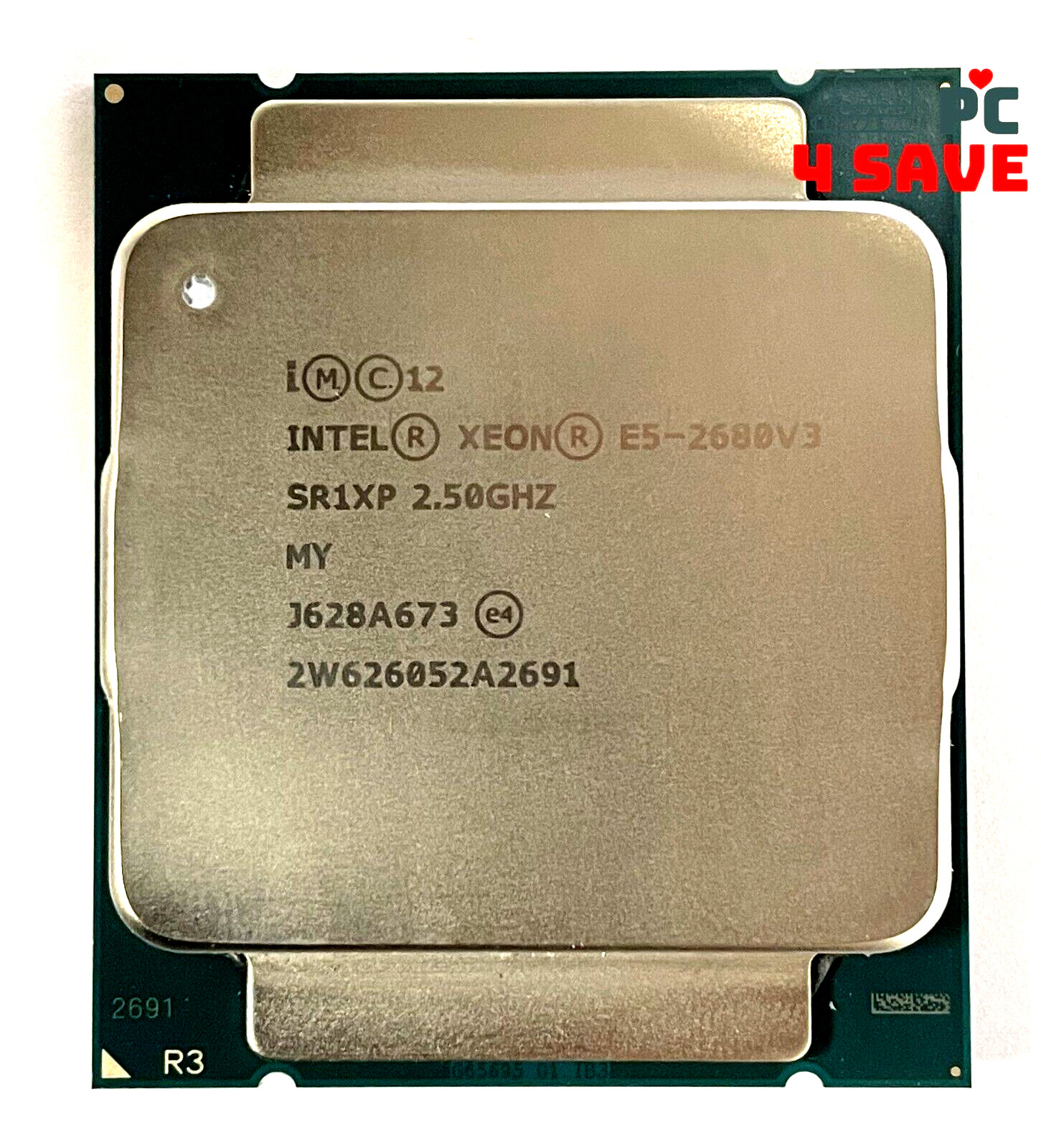 Intel Xeon E5-2680 V3 2.5GHz 12-Core 30M LGA 2011-3 Server Processor SR1XP 120W