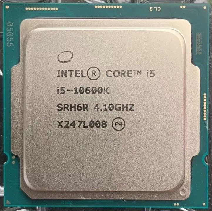 Intel Core i5-10600K 4.1 GHz CPU Processor (SRH6R)