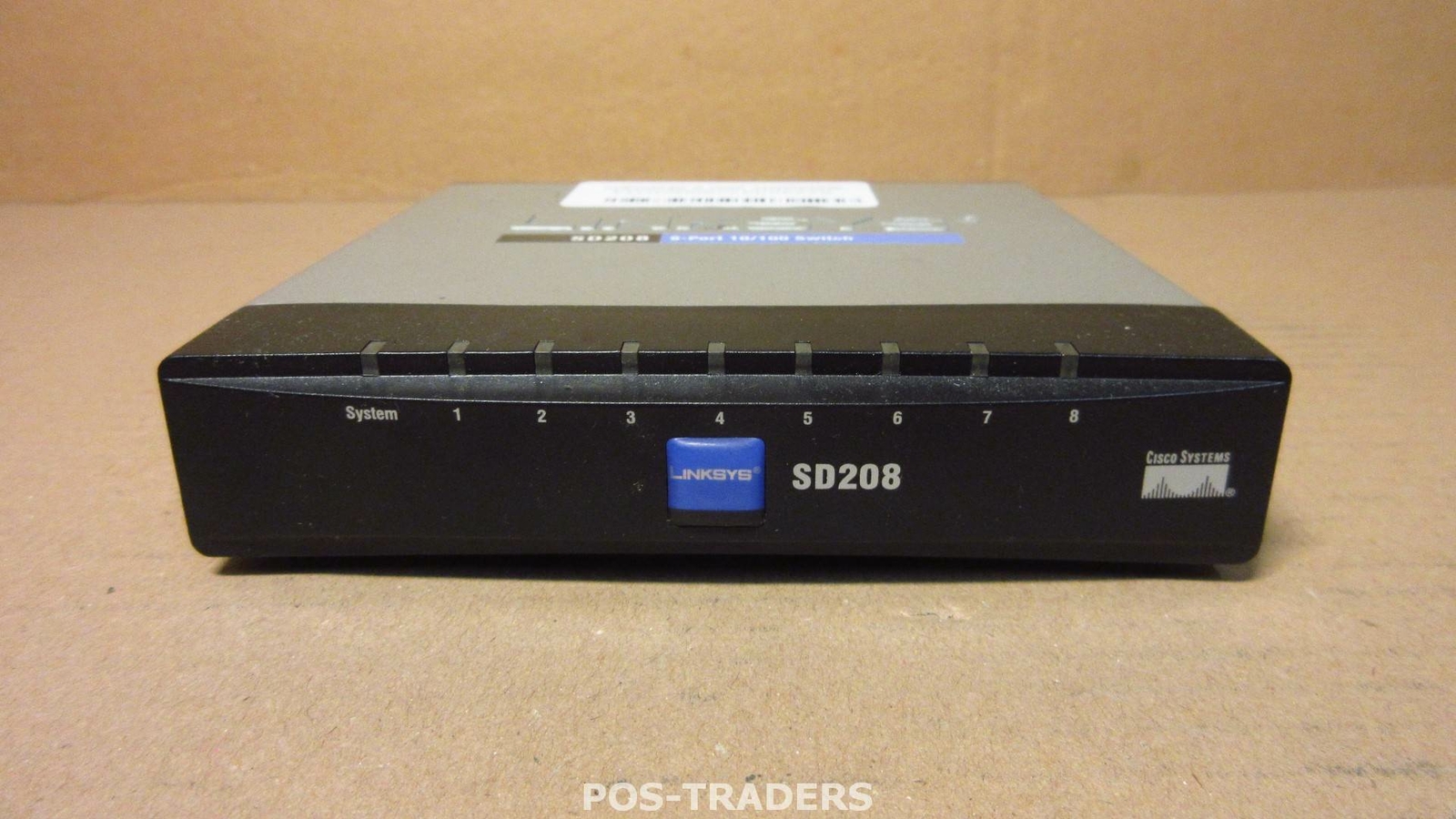 Linksys SD208 V1.1 Small Business Network Switch 10/100 8-Port CISCO - EXCL PSU
