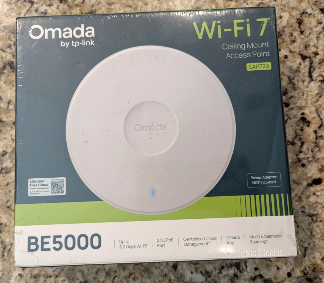 TP-Link EAP723 Omada BE5000 Wireless Ceiling Mount Wi-Fi 7 Access Point