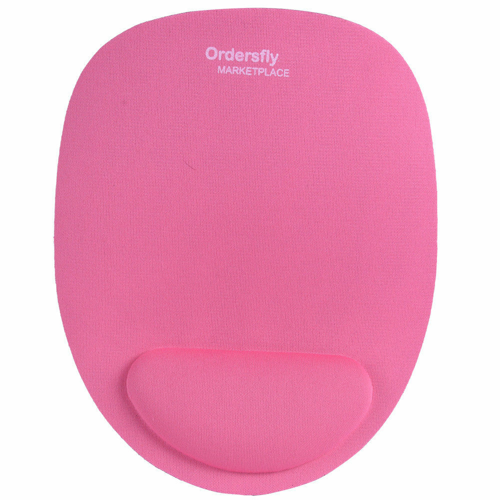 10 Pack - Wrist Rest Support Mousepad Mice Mat for PC Laptop Computer - Pink