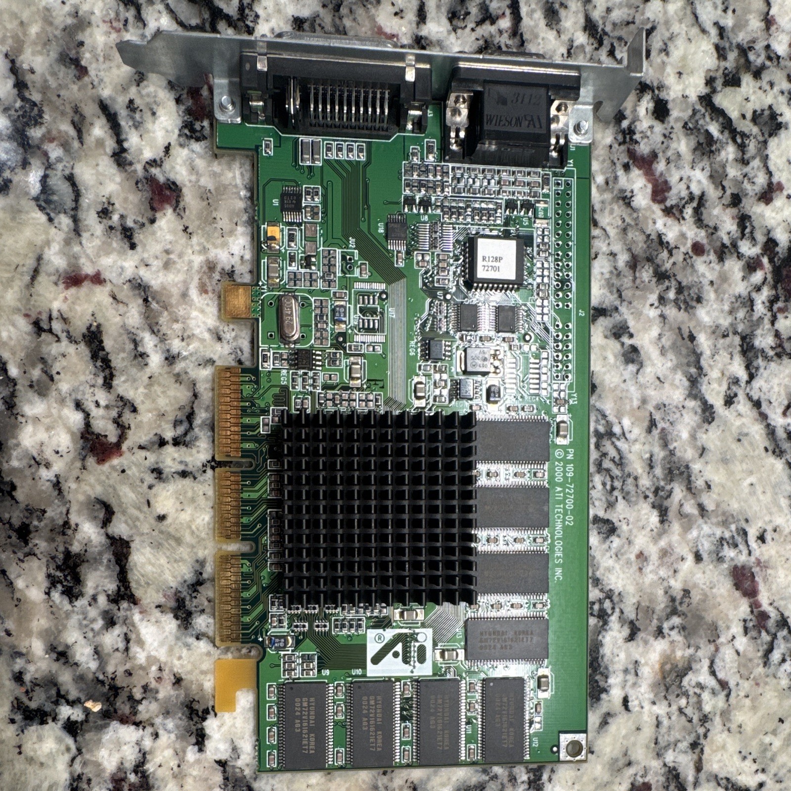 ATI Rage 128 Pro 16MB AGP Video Graphics Card (Apple Power Mac G4 / Cube)