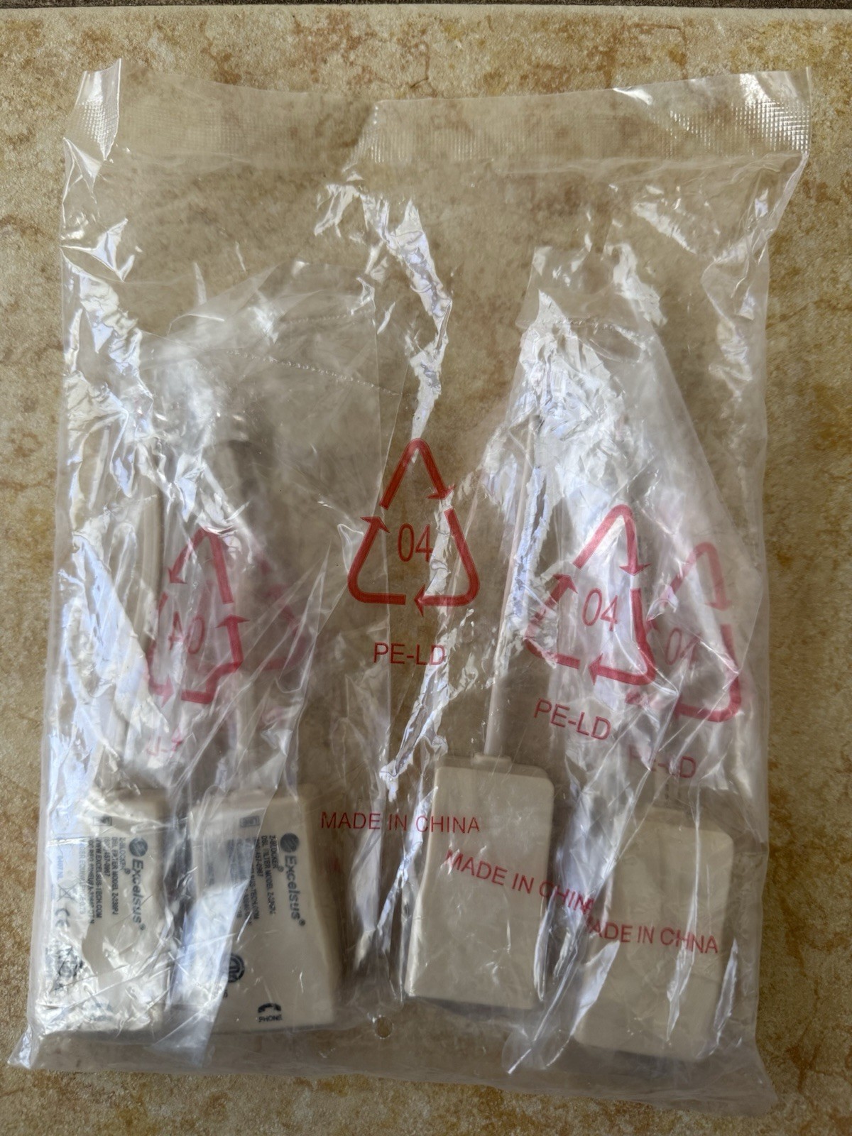 LOT OF 4 NEW SEALED Excelsus Z-Blocker Z-230PJ DSL Filters - 