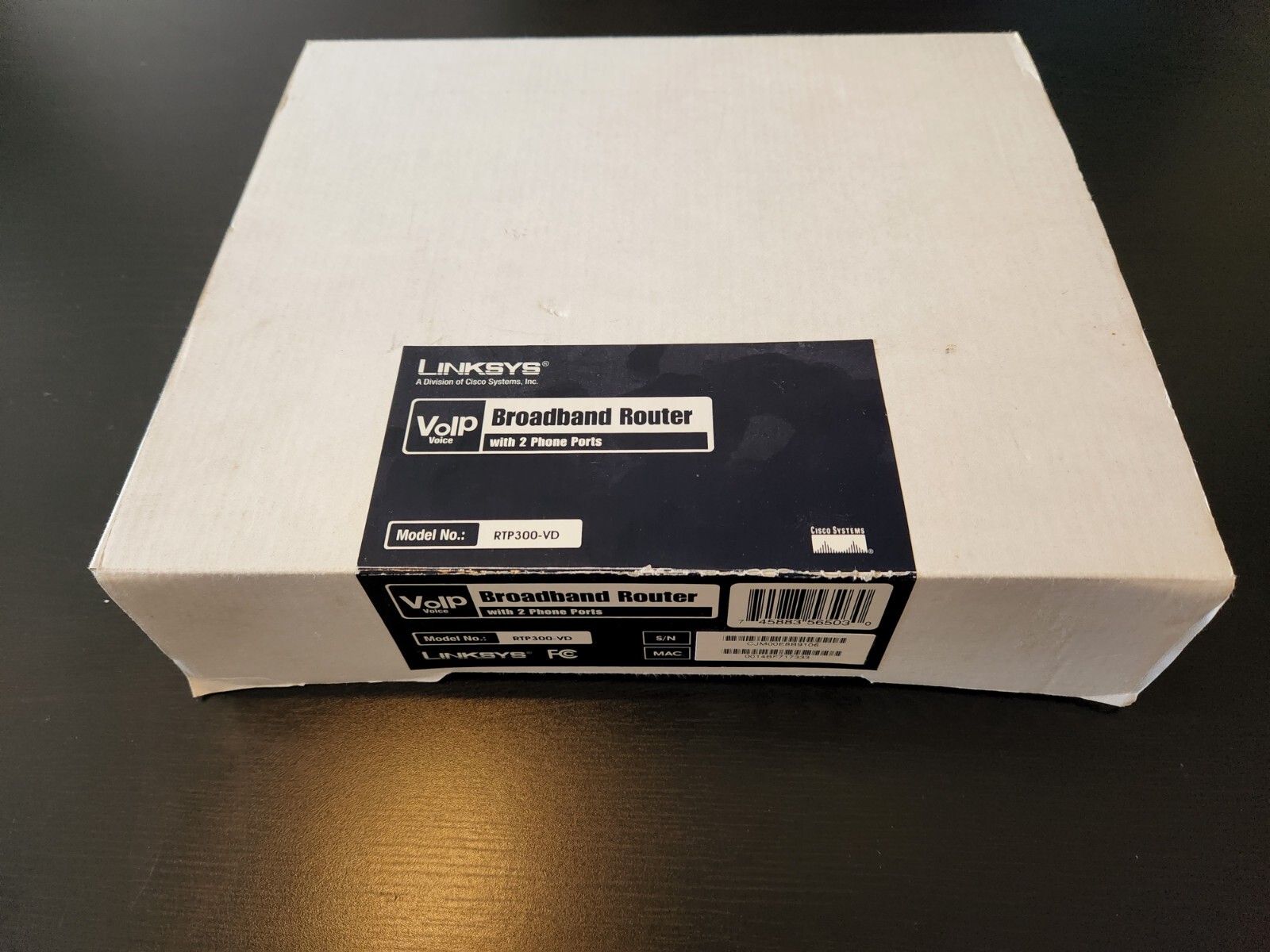 Linksys RTP300-VD Router