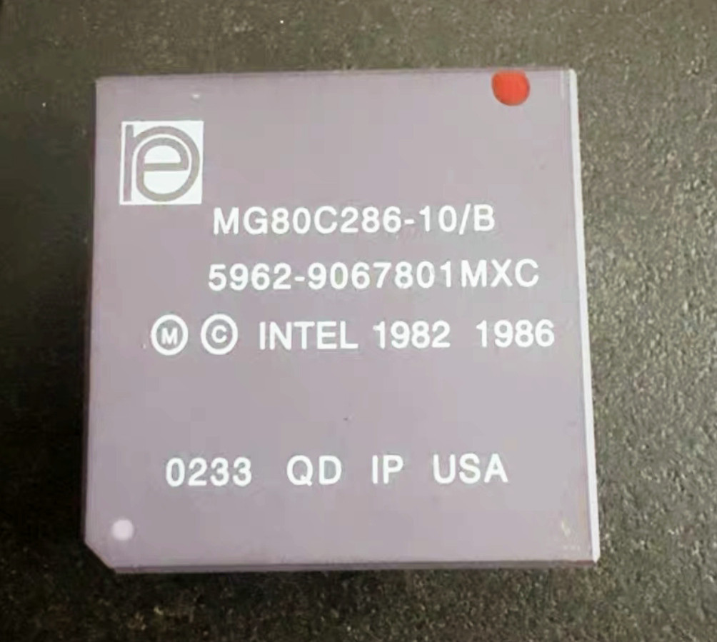 Rochester Electronics MG80C286-10/B Vintage CPU Collection. Extremely Rare