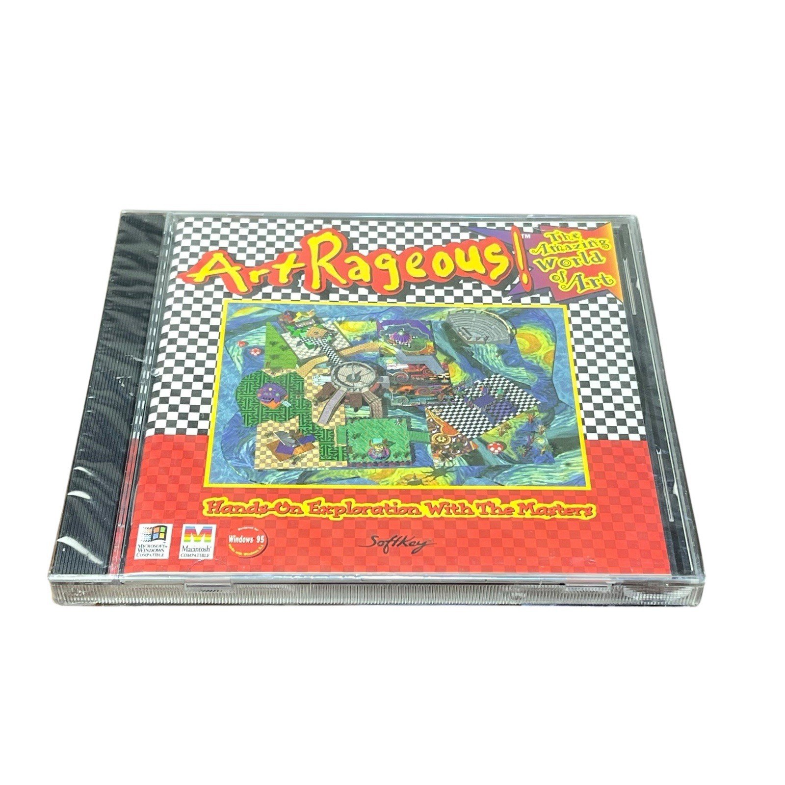 ArtRageous Vintage PC Game Windows and Macintosh CD ROM NEW Sealed