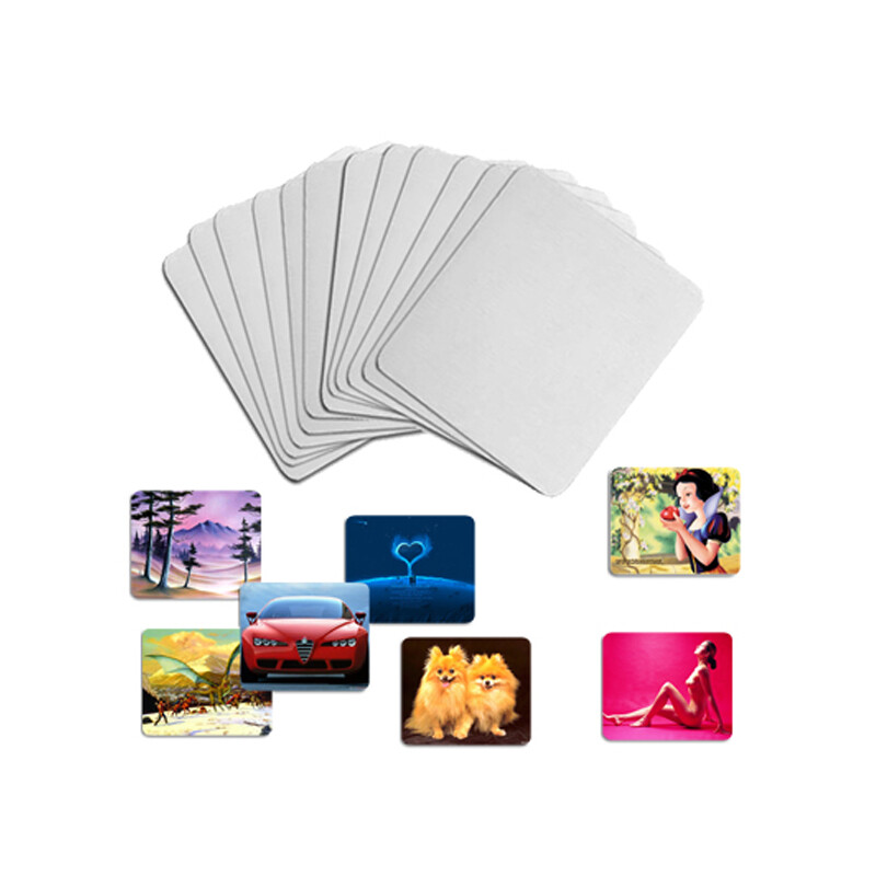 Intbuying 10pcs Blank Mouse Pad Sublimation Transfer Heat Press Printing Crafts