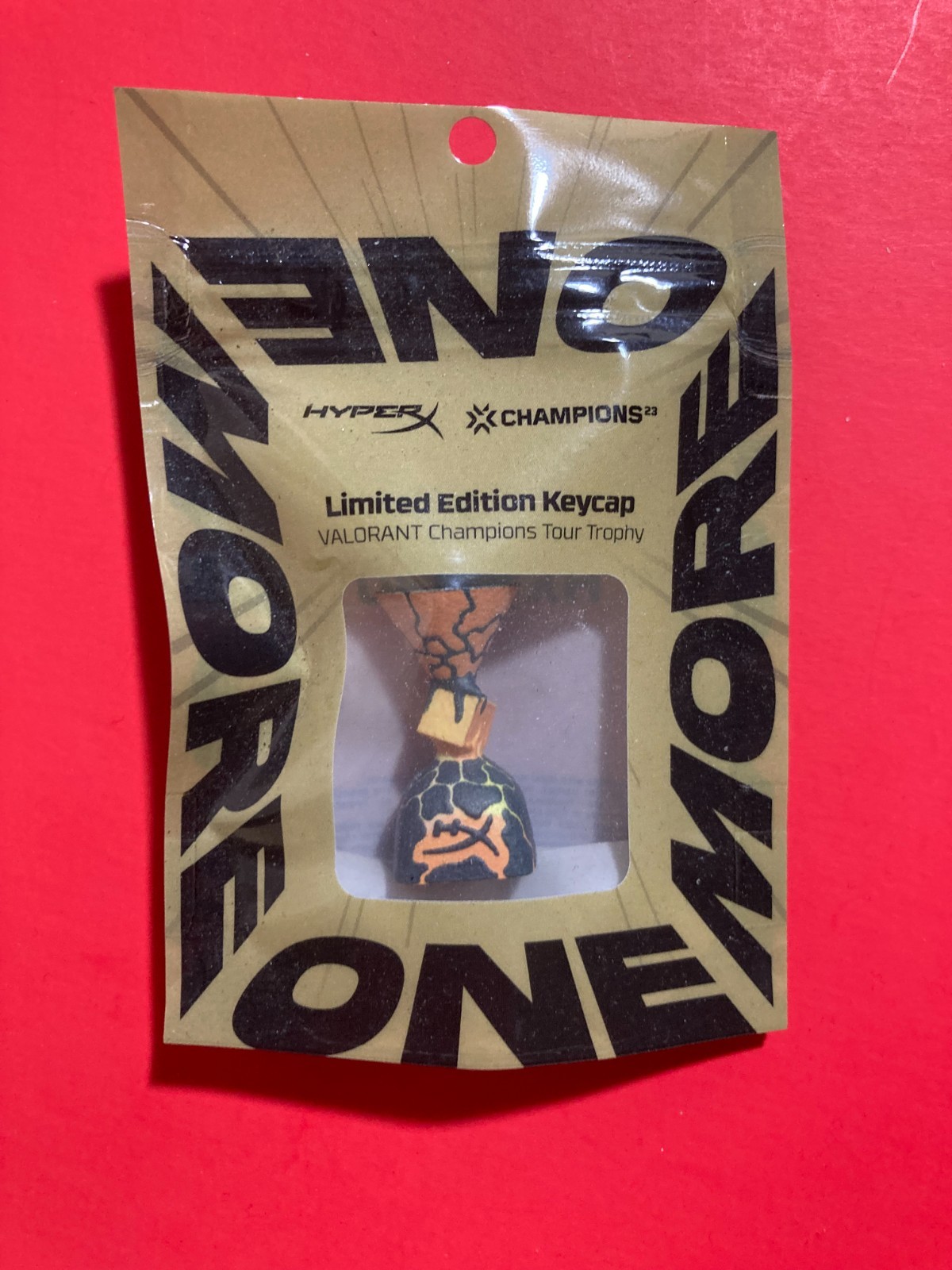 HyperX X VALORANT Limited Edition Trophy Keycap SEALED