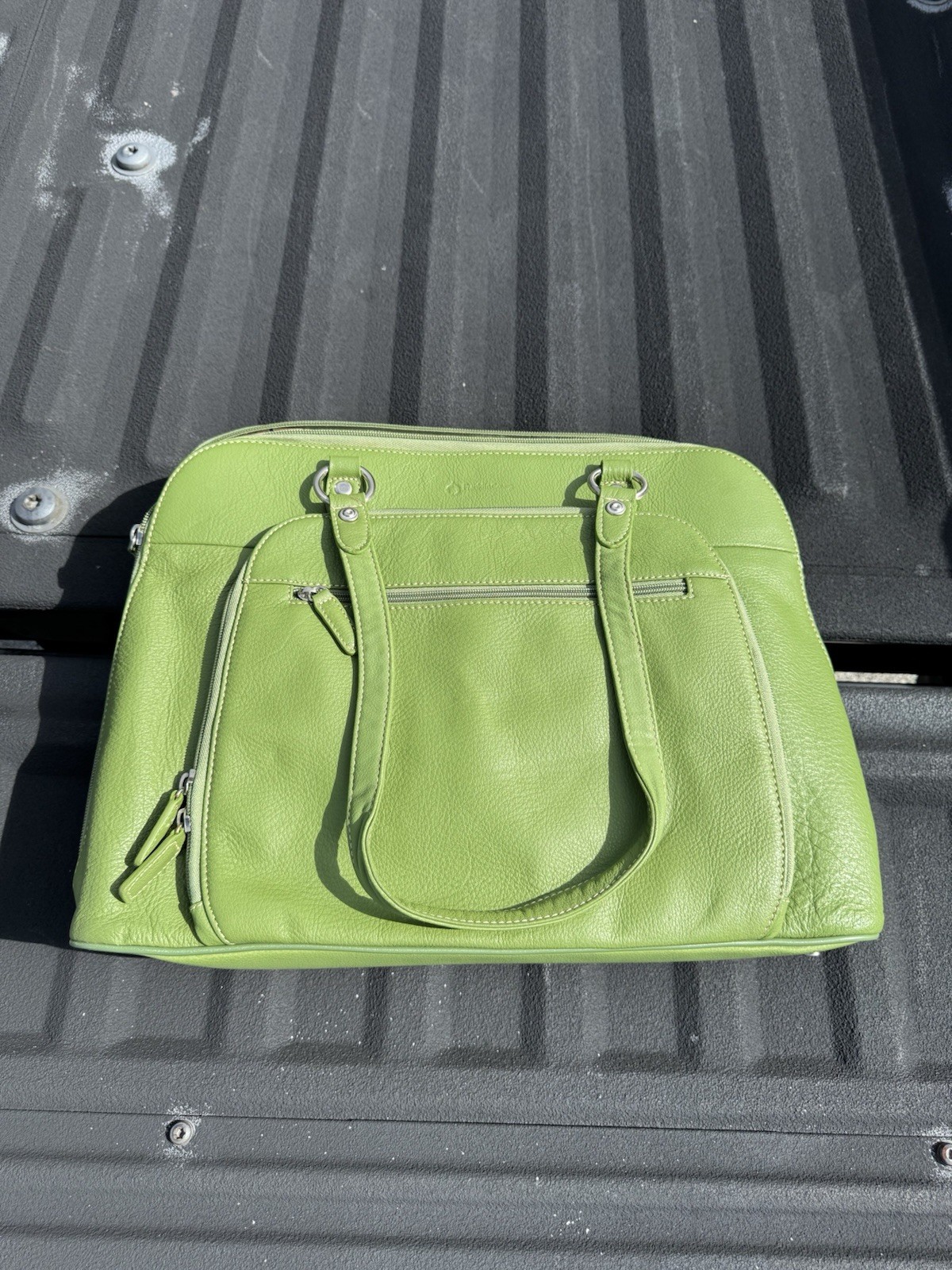 Brand New Vintage Leather  Franklin Covey Laptop Bag 