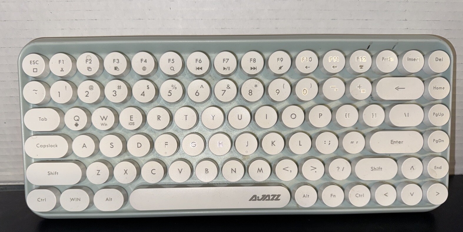AJAZZ x NACODEX 308i Wireless Keyboard, Bluetooth Computer Keyboard with 84 Keys