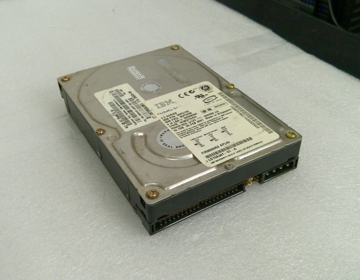 Quantum Fireball IBM QML100000LD-A Hard Drive 10.2GB 3.5 Series