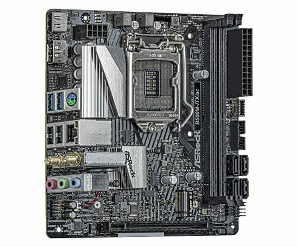 ASRock B560M-ITX/ac Motherboard Intel B560 LGA1200 Mini-ITX 2×DDR4 HDMI 1×M.2