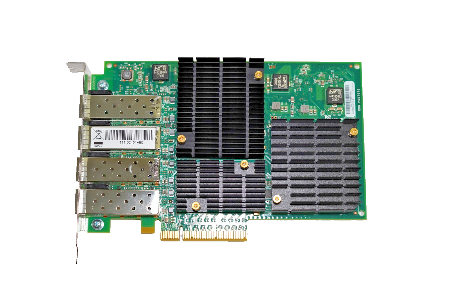 NetApp X1133A-R6 111-02451+B0 4-Port 16Gb FC Fibre Channel HBA