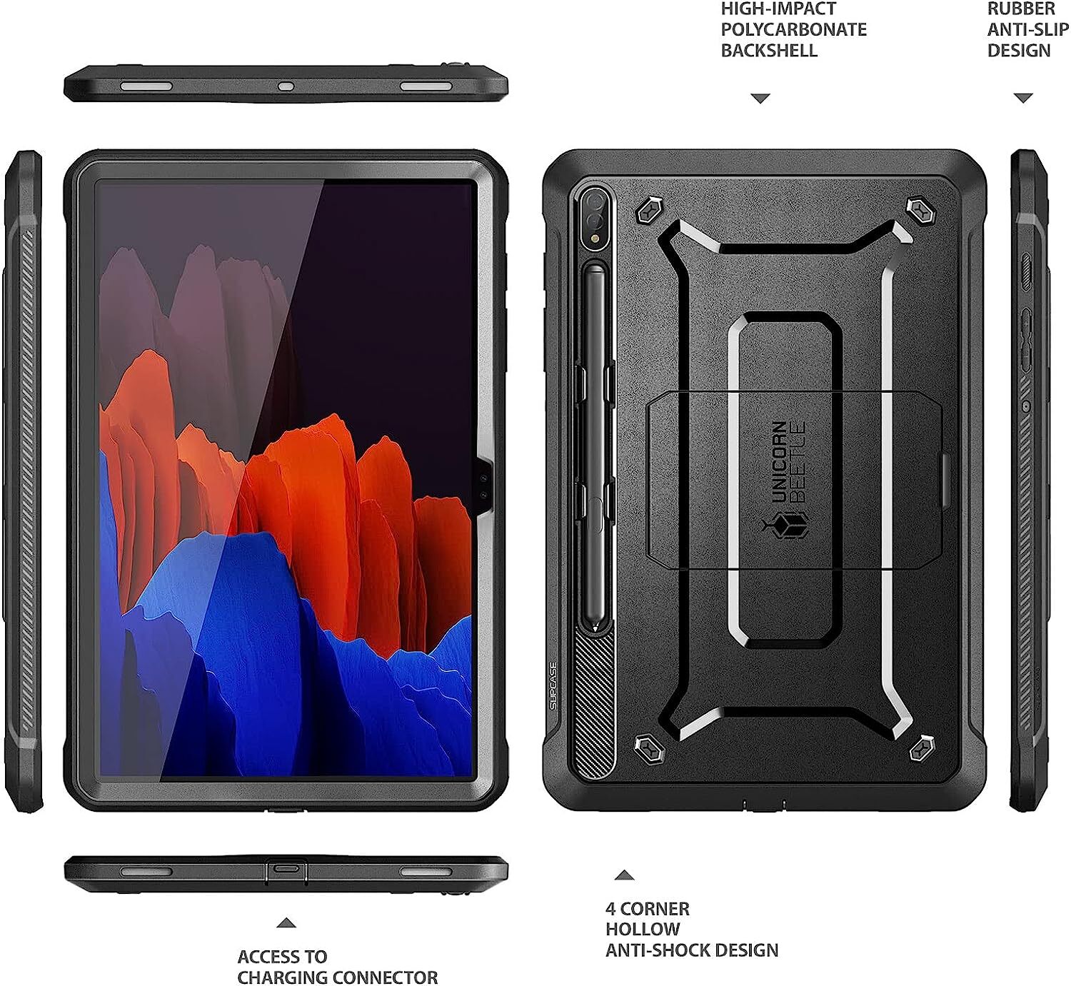 SUPCASE UBPro For Galaxy Tab S /Tab S8Ultra S8+ S8 S7FE S7+ S7 S6Lite Case Cover