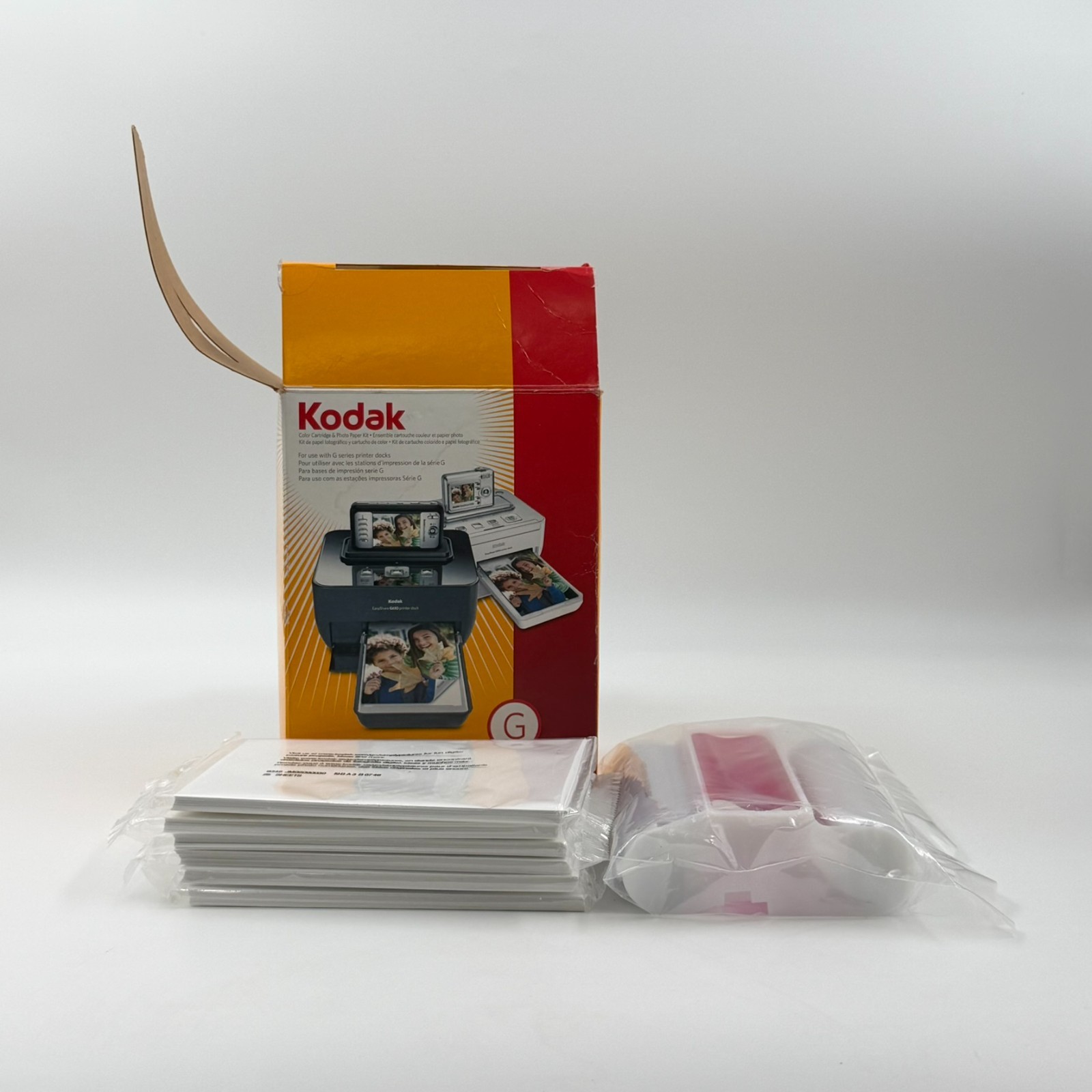Kodak EasyShare G50 Photo Value Pack 50 Sheets 4x6 Paper & Ribbon Cartridge