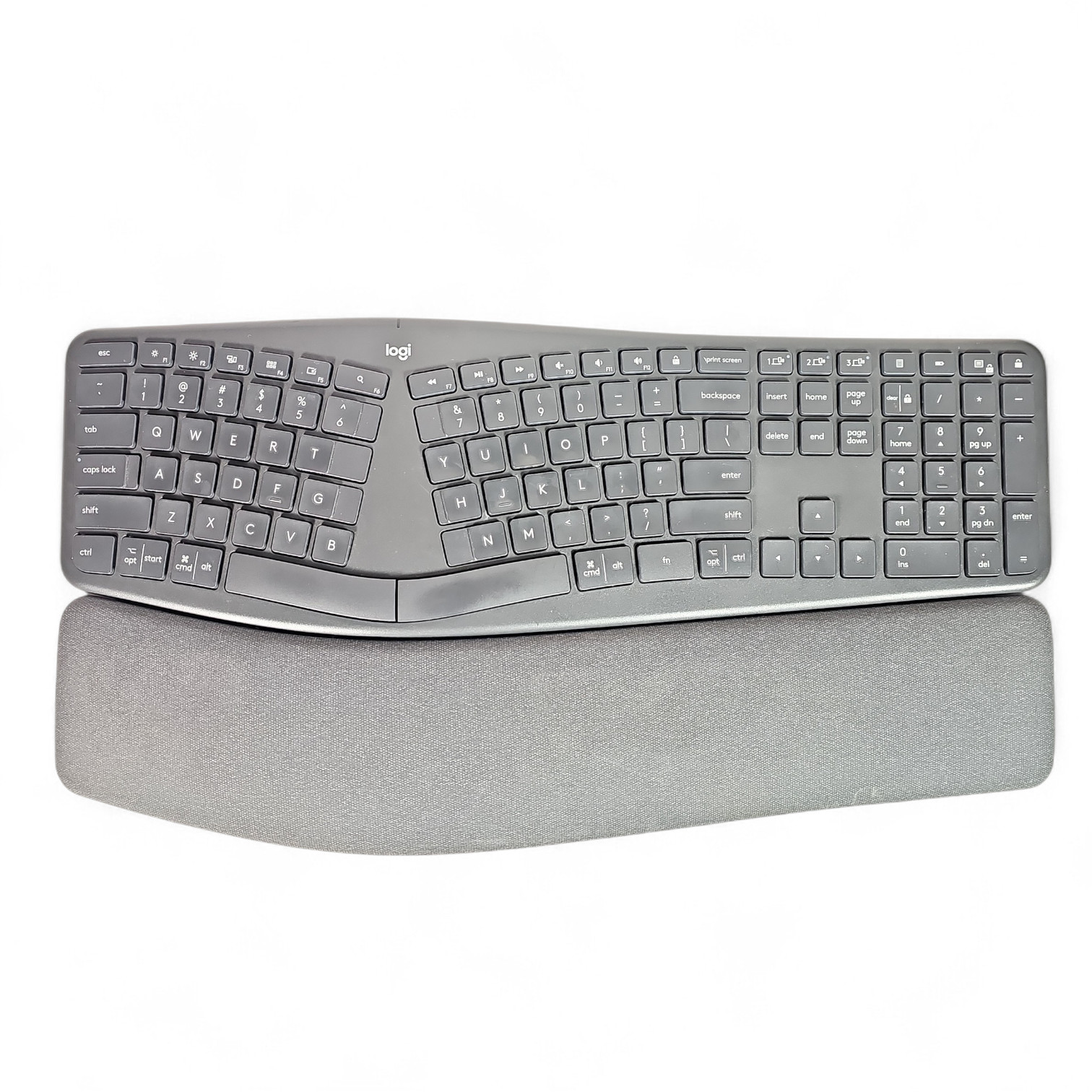 Logitech ERGO K860 Wireless Bluetooth Ergonomic Keyboard YR0072 No USB Receiver