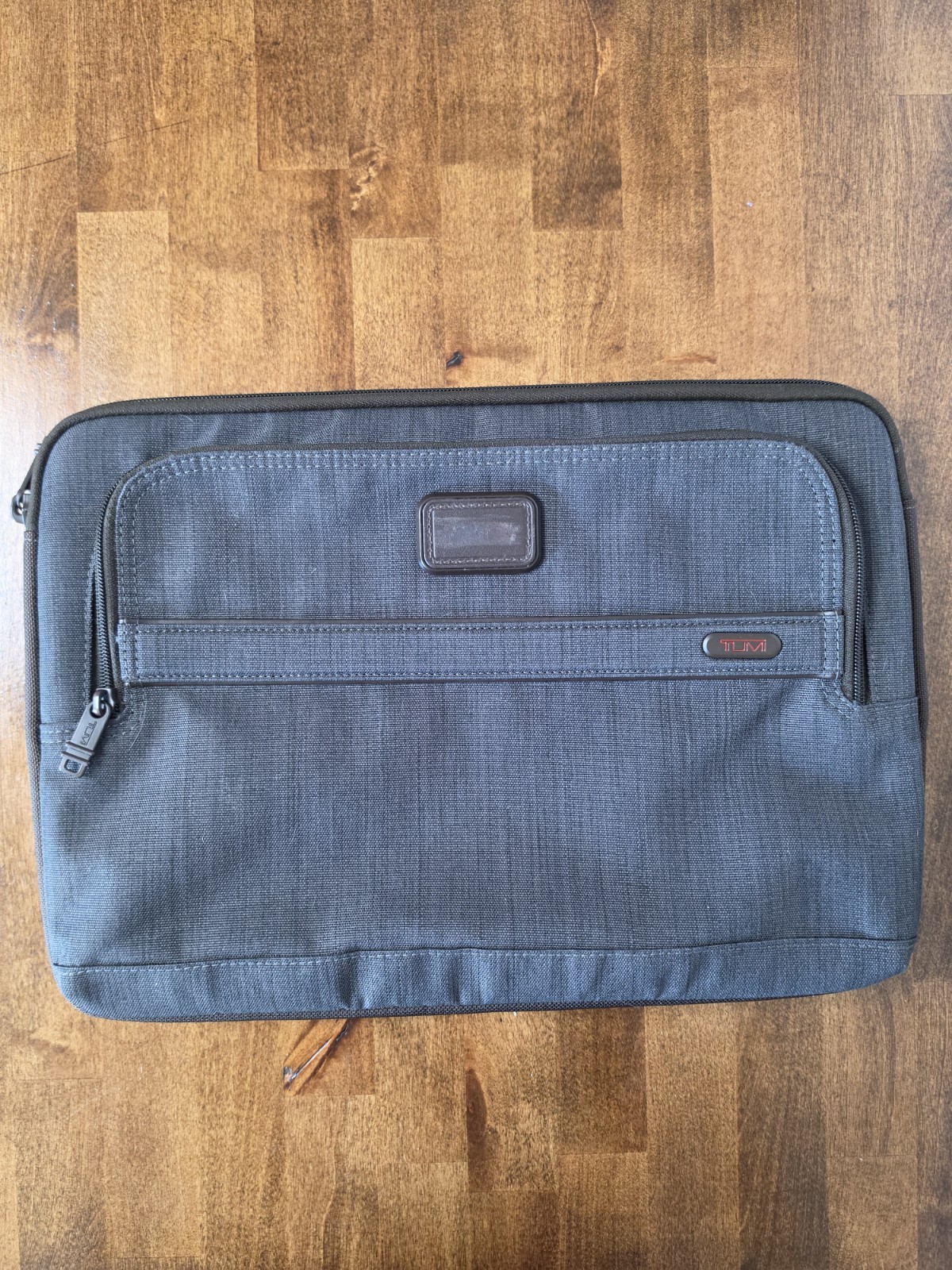 TUMI Alpha Protective Laptop/iPad Sleeve Case - Navy Blue - 16 x 11