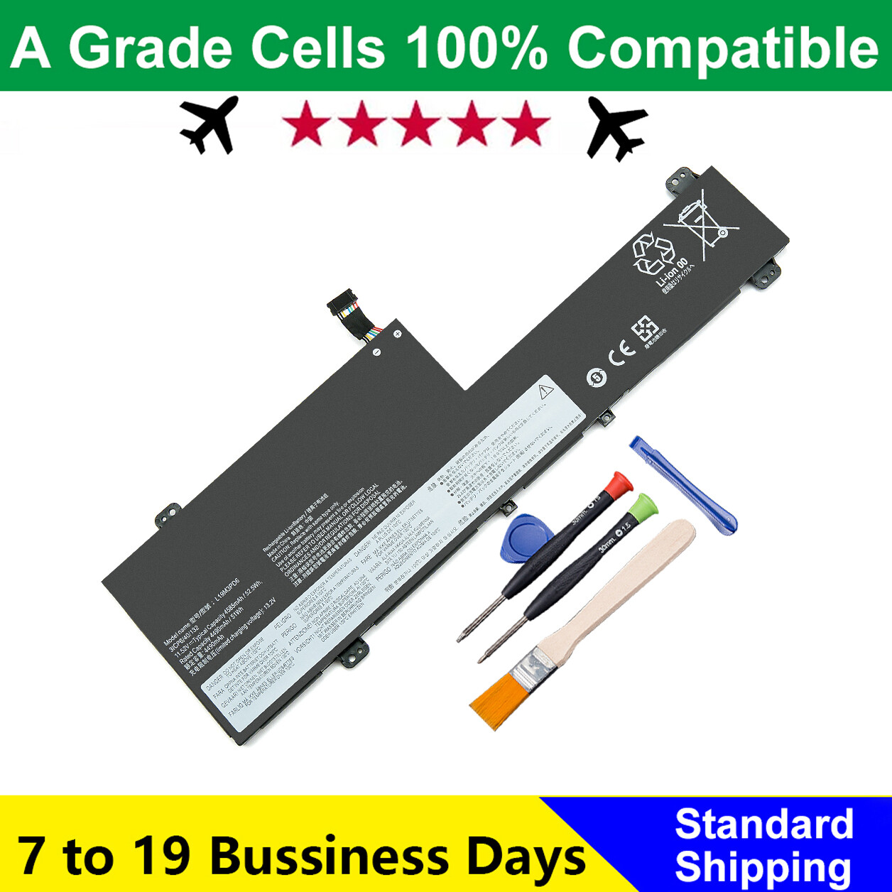 L19M3PD6 L19L3PD6 Battery For Lenovo IdeaPad Flex 5-14ARE05 5-15IIL05 5-14IIL05