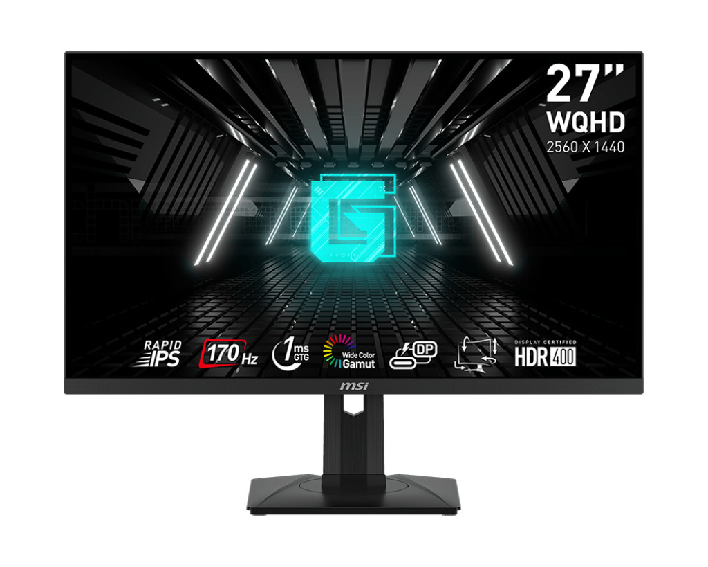 MSI G274QPF 27" Gaming Monitor 2560x1440 2K 170Hz USB-C Certified Refurbished