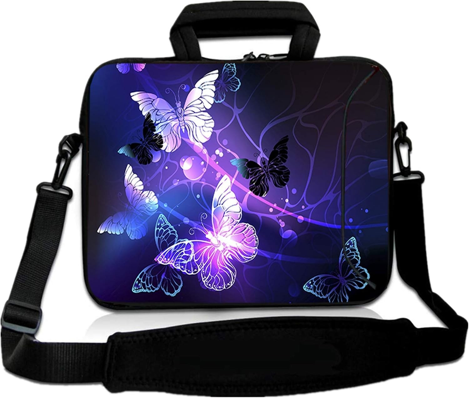 17 inch Laptop Shoulder Bag Carrying Case Computer PC Cover Pouch with Handle