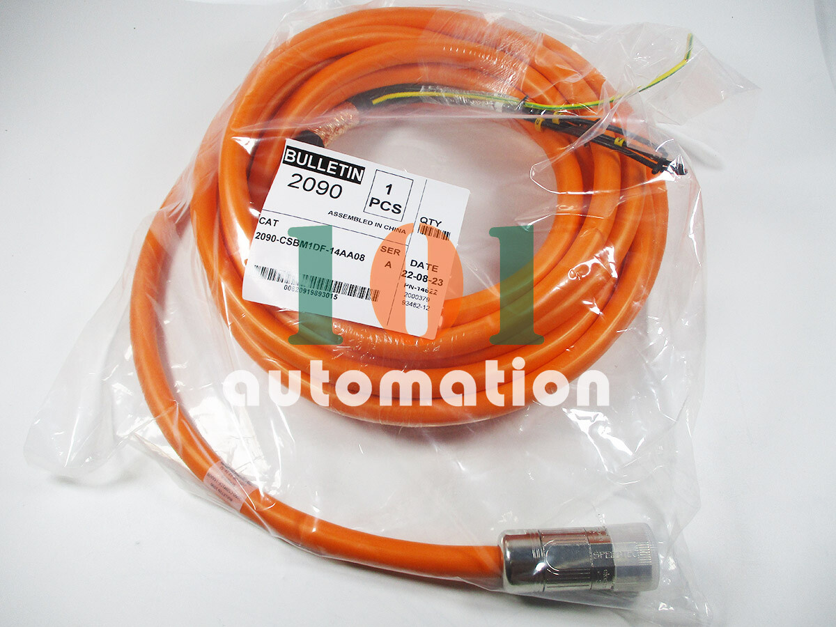 1PCS NEW Servo power cable 2090-CSBM1DF-14AA08 8M fedex or DHL