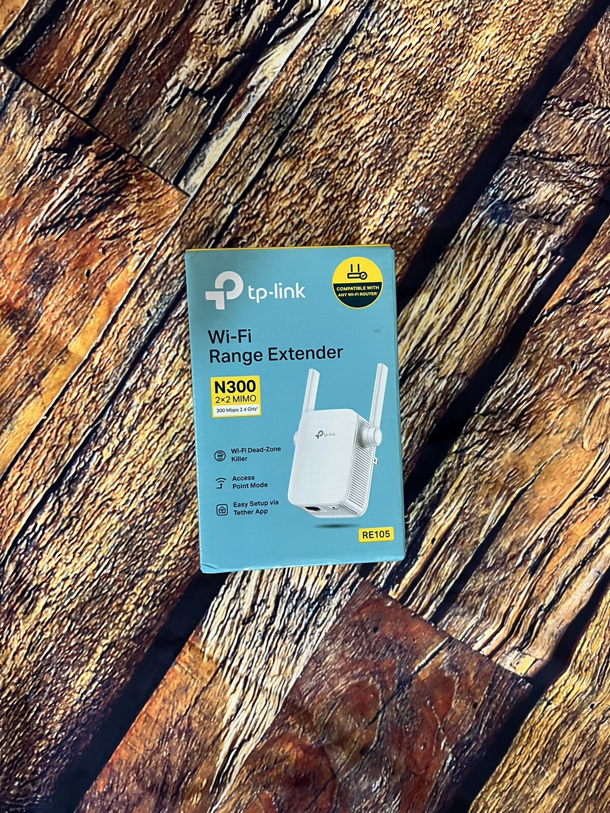 TP-Link N300 WiFi Extender(RE105), Extenders Signal Booster for Home