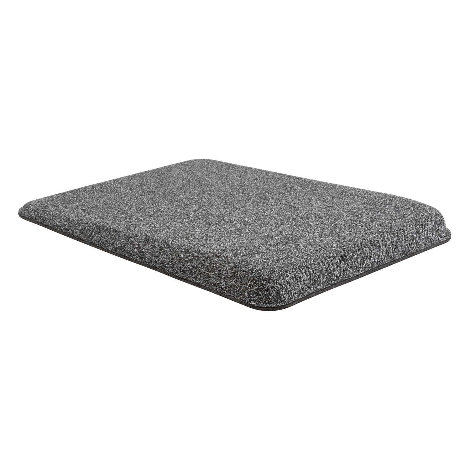 Allsop Premium Plush Angled Mousepad, Memory Foam Wrist Rest, Ergonomic Negative