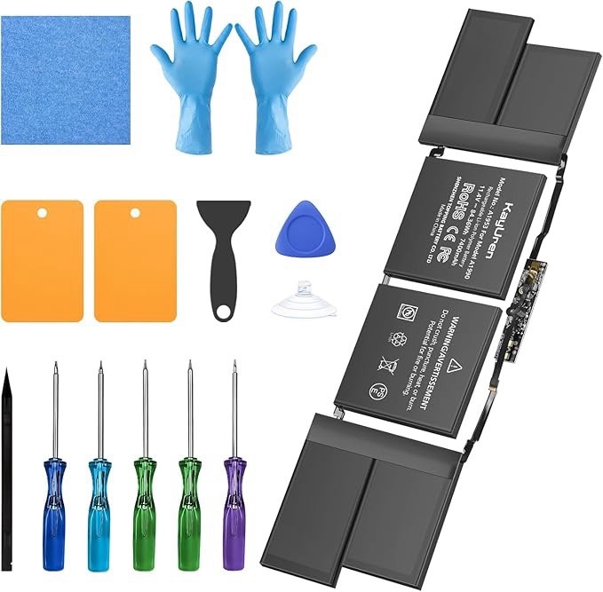 A1953 Battery Replacement Kit For MacBook Pro 15” A1990 (2018 2019)